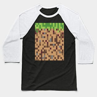 Video Game Blocks Baseball T-Shirt